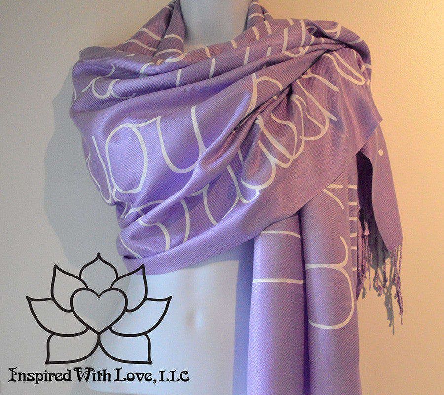 Custom Scarf. Personalized Scarf. Printed Scarf.